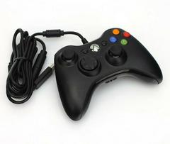 Black Xbox 360 Wired Controller - (Loose, Xbox 360)