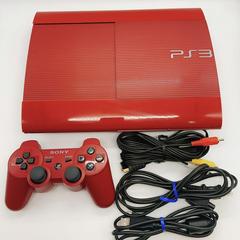 Playstation 3 Scarlet Red 500Gb Super Slim System - (Loose, Playstation 3)