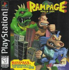 Rampage World Tour - (Complete, Playstation)