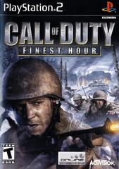 Call of Duty Finest Hour - (Complete, Playstation 2)