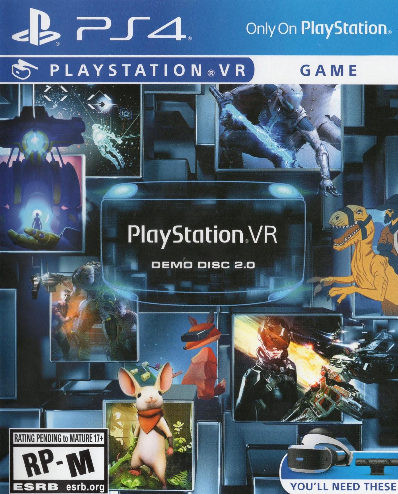 PSVR Complete with Demo Disk! outlet