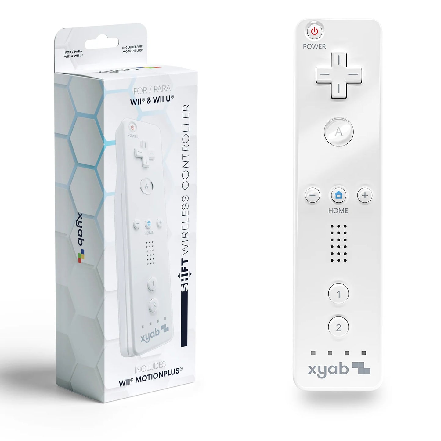 xyab - Nintendo Wii Remote - White