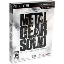 Metal Gear Solid: The Legacy Collection [Artbook Bundle] - (Complete, Playstation 3)