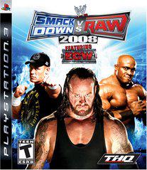 WWE Smackdown vs. Raw 2008 - (Complete, Playstation 3)