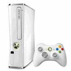 Xbox 360 Slim Console 4GB White - (Loose, Xbox 360)