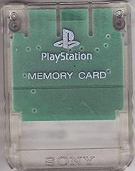 PS1 Memory Card [Clear] - (Loose, Playstation)
