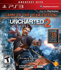 Uncharted 2: Among Thieves [Game of the Year Greatest Hits] - (Complete, Playstation 3)