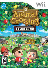 Animal Crossing City Folk - (Complete, Wii)