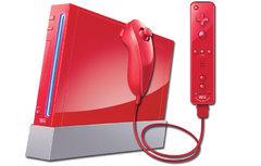 Red Nintendo Wii System - (Loose, Wii)
