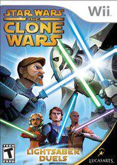 Star Wars Clone Wars Lightsaber Duels - (Complete, Wii)