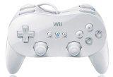 White Wii Classic Controller Pro - (Loose, Wii)