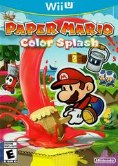 Paper Mario Color Splash - (Complete, Wii U)