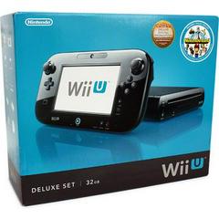 Wii U Console Deluxe Black 32GB - (Loose, Wii U)