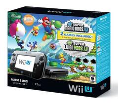 Wii U Console Deluxe: Mario & Luigi Edition - (Complete, Wii U)