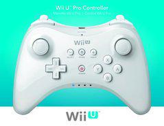 Wii U Pro Controller White - (Loose, Wii U)