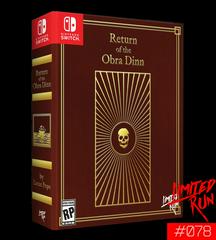 Return of the Obra Dinn [Collector's Edition] - (New, Nintendo Switch)