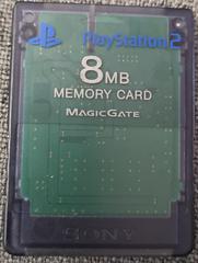 8MB Memory Card [Clear Black Smoke] - (Loose, Playstation 2)