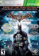 Batman: Arkham Asylum [Game of the Year] - (Complete, Xbox 360)