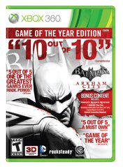 Batman: Arkham City [Game of the Year] - (Complete, Xbox 360)