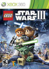 LEGO Star Wars III: The Clone Wars - (Complete, Xbox 360)