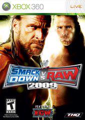 WWE Smackdown vs. Raw 2009 - (Complete, Xbox 360)