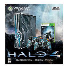 Halo 4 Limited Edition 320GB Blue Console - (Loose, Xbox 360)
