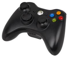 Xbox 360 Wireless Controller Glossy Black - (Loose, Xbox 360)