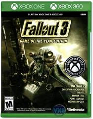 Fallout 3 [Game of the Year Edition] - (Complete, Xbox One)