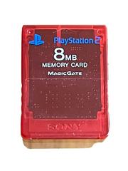 8MB Memory Card [Red] - (Loose, Playstation 2)