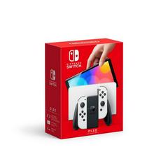 Nintendo Switch OLED with White Joy-Con - (Complete, Nintendo Switch)