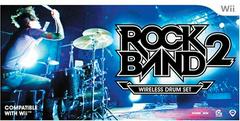Rock Band 2 Wireless Drum Set - (Complete, Wii)