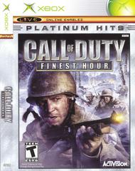 Call of Duty Finest Hour [Platinum Hits] - (Complete, Xbox)