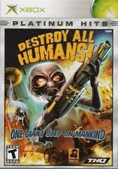 Destroy All Humans [Platinum Hits] - (Complete, Xbox)