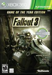 Fallout 3 [Game of the Year Platinum Hits] - (Complete, Xbox 360)