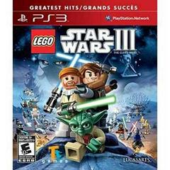 LEGO Star Wars III: The Clone Wars [Greatest Hits] - (Complete, Playstation 3)
