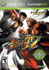 Street Fighter IV [Platinum Hits] - (Complete, Xbox 360)