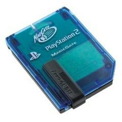 Mad Catz Memory Card [Blue] - (Loose, Playstation 2)