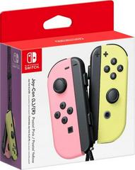 Joy-Con Pastel Pink & Pastel Yellow - (New, Nintendo Switch)