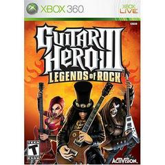 Guitar Hero III Legends of Rock [Not For Resale] - (Complete, Xbox 360)