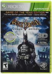 Batman: Arkham Asylum [Game Of The Year Edition Platinum Hits] - (Complete, Xbox 360)
