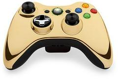 Gold Xbox 360 Wireless Controller - (Loose, Xbox 360)
