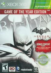 Batman: Arkham City [Game of the Year Platinum Hits] - (Complete, Xbox 360)