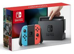 Nintendo Switch with Blue and Red Joy-con - (Complete, Nintendo Switch)