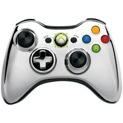 Xbox 360 Wireless Controller [Silver Chrome] - (Loose, Xbox 360)