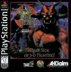 Advanced Dungeons & Dragons Iron and Blood - (Complete, Playstation)