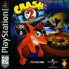 Crash Bandicoot 2 Cortex Strikes Back - (Complete, Playstation)