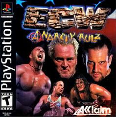 ECW Anarchy Rulz - (Complete, Playstation)