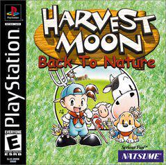 Harvest Moon Back to Nature - (Complete, Playstation)