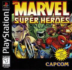 Marvel Super Heroes - (Loose, Playstation)