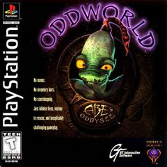 Oddworld Abe's Oddysee - (Complete, Playstation)
